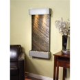 thumbnail image 1 of Adagio WCS4512 Whispering Creek Silver Metallic Green Featherstone Wall Fountain, 1 of 1