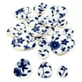 thumbnail image 1 of Uxcell 100g Azulejos de Cerámica para Manualidades a Granel, Azulejos de Cerámica Azul y Blanca para Kits de Mosaico, 1 of 7
