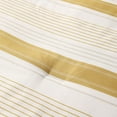 thumbnail image 4 of Peace Nest Year-Round Printed Striped Microfiber Comforter Set, Yellow, King, 4 of 5