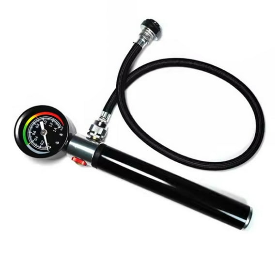 RUISINERY Auto Water Tanks Leak Detector Pressure Gauge Test Meter Cooling Systems Tester Radiator Pressure Air Pumps Repair Tool