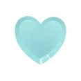 thumbnail image 2 of Bandeja de San Valentín | Papel de seda desechable en forma de corazón | Vajilla para cortesía, papel grueso impermeable, limpieza fácil | Multicolor | 22,5 x 22,5 cm, 2 of 6
