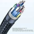 thumbnail image 3 of USB 4.0 Gen 3 Data Cable 40Gbps Transfer 240W Charging Support 8K 60hz Display Type C to Type C Cord for Laptop Tablet, 3 of 7