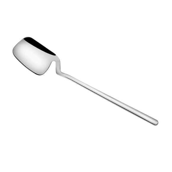 Stainless Steel All-in-One Spoon Set for Coffee, Ice Cream, Mixing and Hanging - Durable, Portable and Decorative Kitchen Utensil