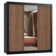 thumbnail image 2 of Ropero Closet Madesa Lyon 3 Puertas 1 Con Espejos 205 cm Alto x 170 cm Ancho x 46 cm Fondo, 2 of 5