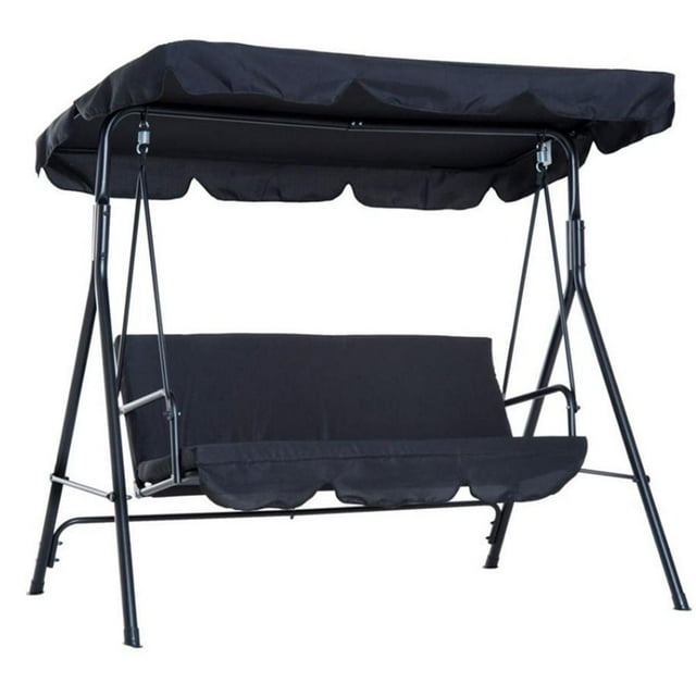 MesaSe Ruffles Top Rain Cover Waterproof Hammock Sun Shade Outdoor Swing Top Cover