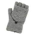 thumbnail image 4 of Lolmot Women's USB Heated Gloves,Heated Winter Gloves 3 Heating Levels,Washable Winter Hands Warm Laptop Gloves Knitted Heating Warmer Full & Half Fingerless Gloves Typing Gloves, Best Winter Gifts, 4 of 5