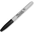 thumbnail image 2 of Sharpie FINE POINT Marker Permanent, Permanent Marker Fine, 12 Pack, Black Ink (30001), 2 of 5