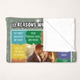 thumbnail image 4 of Customizaholic Personalized Photo Blanket, 12 Reasons Why I Love You Couple Blanket, Custom Name Anniversary Gift for Him Her, 4 of 8
