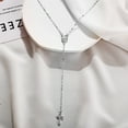 thumbnail image 4 of Guodhu Cross Pendant Necklaces Long Chain Y Religious Jewelry for Women Gift(silver), 4 of 6