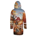 thumbnail image 2 of Thanksgiving German Shorthaired Pointer Pilgrim Grateful, Thankful, Blessed Fall Welcome All Over Print 3D Hooded Duffle Toggle Coat GSP Lover Dog Gift - 00021, 2 of 6