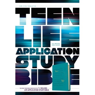 Teen Life Application Study Bible-NLT, (Hardcover) - Walmart.com