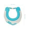 thumbnail image 3 of WRITWAA Baby Shower Cap Dinosaur Shape Blue PP Water Shield 1Set, 3 of 5