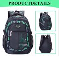 thumbnail image 4 of Mochila escolar para niños, mochila escolar para adolescentes, mochila escolar para adolescentes, mochilas escolares grandes para niños, impermeable, 4 of 8