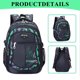 thumbnail image 4 of Mochila escolar para niños, mochila escolar para adolescentes, mochila escolar para adolescentes, mochilas escolares grandes para niños, impermeable, 4 of 8