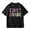 ZB Black, variant on HCYSFG Girls Back To School T Shirts First Grade Letter Colorful School Theme Tees Crewneck Short Sleeve Regular Fit Classroom Outfit Tops