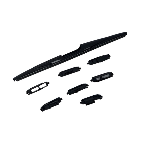 Limpiaparabrisas Trasero 11" Pulgadas Multimarca CYOS Beam Flexible / Banana