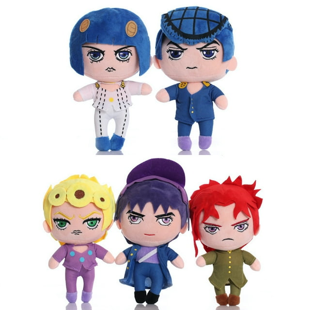 Muñeca de peluche Jojos Bizarre Adventures, 22 cm, 5 unidades por juego