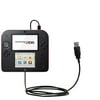 Classic Straight USB Cable suitable for the Nintendo 2DS with Power Hot Sync and Charge Capabilities