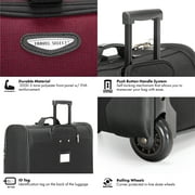 Travel Select Amsterdam Rolling Garment Bag, Red