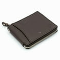 thumbnail image 5 of Wallet Bifold Zipper Wallet with RFID Brown Genuine Leather for Men with Zip Around by Juzar Tapal Collecction, 5 of 5