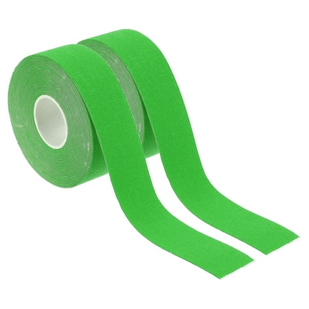 Uxcell Aerial Hoop Tape Athletic Tape Adhesive Non-Slip Grip Tape Yoga Rig Sports Tape for Wrapping Gymnastics Green 16.4ft x 1 Inch