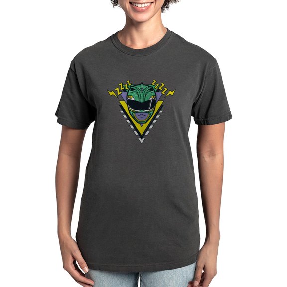 CafePress - Power Rangers Gree Women's Comfort Colors® T Shirt - Womens Comfort Colors® Shirt