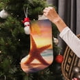 thumbnail image 5 of Salouo Starfish Sunset Sea Beach Print Christmas Decorations Stockings 1 Pack 18'' Xmas Stockings Holiday Stocking Personalized Farmhouse Decor for Home Family Party Tree, 5 of 7