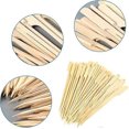 thumbnail image 5 of 100pcs kebabs, 12cm wooden skewers, mini kebabs, kebab party skewers, bamboo cocktail skewers, kebab skewers for bbq cocktails, buffet fruit burgers, 5 of 5