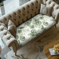 thumbnail image 2 of Renewold Monstera Palm Leaf Flower Sofa Seat Slipcover Stretch Sofa Cushion Protector Cover Individual Couch Slipcover Sofa Cover Replacement for Home Decoration, L, 2 of 5