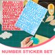 thumbnail image 3 of unbranded Pegatinas De Letras Y Números Para Manualidades Y Con Materiales Duraderos, 3 of 6