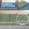thumbnail image 5 of Scalloped Edge Area Rug – Non-Slip, Machine Washable Low Pile Indoor Carpet, Modern Farmhouse Floor Mat for Living Room, Bedroom, Nursery, Dining Room, Office, 5 of 8