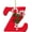 Z, variant on Zhourta Red 26 Letter Ornaments with Lollipop Deocr Hanging Christmas Tree Decorations 2025 Christmas Letters Ornaments A-Z Ornament Letters Decor