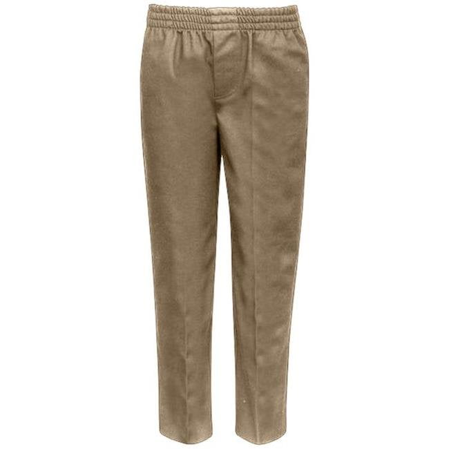 Premium Boys' Khaki Uniform PullOn Pants Size 2T Case of 6