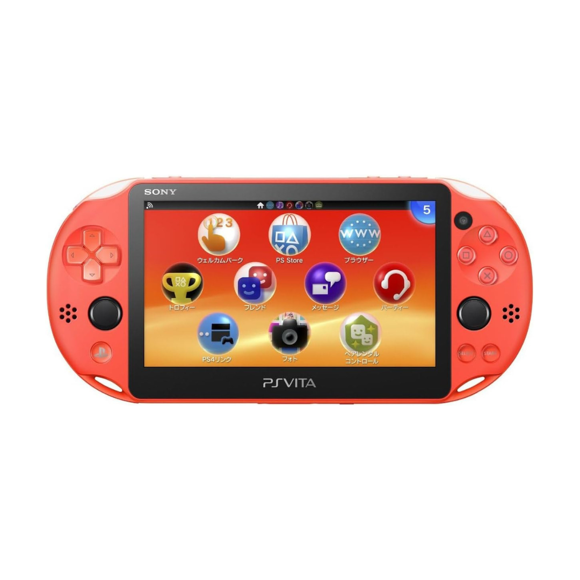 Sony - PS Vita 2000 Console de Jeu Vidéo Portative PlayStation - Orange (Remis à Neuf)