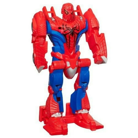 Marvel Spider-Man Transformers Flip & Attack Speed Racer