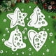 thumbnail image 2 of 4stk. Navidad De Nieve Decoración Colgante árbol Decoraciones Para en hogar Tienda Hotel Etc Mezclado, 2 of 9