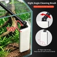thumbnail image 6 of UPETTOOLS Aquarium Cleaning Tool 6 in 1 Algae Scraper Scrubber Pad Adjustable Long Handle Fish Tank Brush Cleaner Set, 6 of 10
