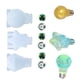 thumbnail image 2 of Juego De Moldes De Silicona Para Bombillas De Epoxi Con Chips Led Tapas De Metal Moldes Para Bombillas Kit De Accesorios Molde Para Bombillas De Luz Led Para Artesanos Caseros Niños Monstrate HA021548-00, 2 of 7