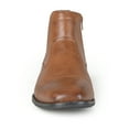 thumbnail image 6 of Vance Mens Alex Wide Tru Comfort Foam Zip-up Cap Toe Dress Boot, 6 of 9