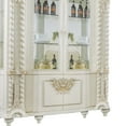 thumbnail image 3 of Curio with Gold Trim Accent, Antique White, 3 of 5