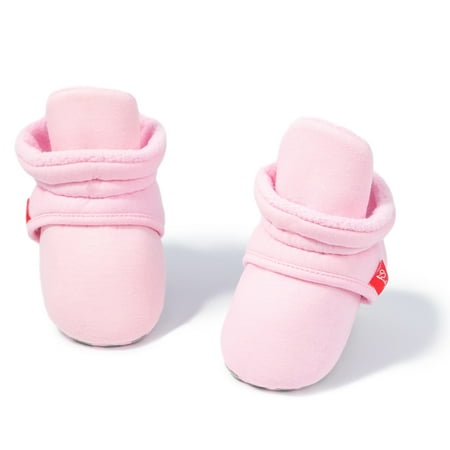 

HsdsBebe Baby Girls Boys Cotton Boots Newborn Winter Cozy Fleece Booties Infant Socks Shoes for 3-18 Months
