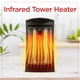 thumbnail image 2 of Calefactor de Torre de Cuarzo Radiante Infrarrojo BLACK+DECKER 1500W Interior Negro, 2 of 7