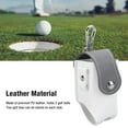 thumbnail image 4 of Riñonera De Piel Sintética Para Pelotas De , Soporte Para 2 Pelotas Con Hebilla Y Gancho, Bolsa De Almacenamiento En T, Diseño Portátil, Moderno Y Práctico, 4 of 7