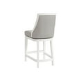 thumbnail image 4 of Alaterre Furniture Ellie Counter Height Wood Stool with High Back, White, 4 of 9