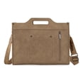 thumbnail image 3 of Wrangler Western Large Tote Bag for Women Tooled Embossed Shoulder Crossbody Handbag, Tan, 3 of 4