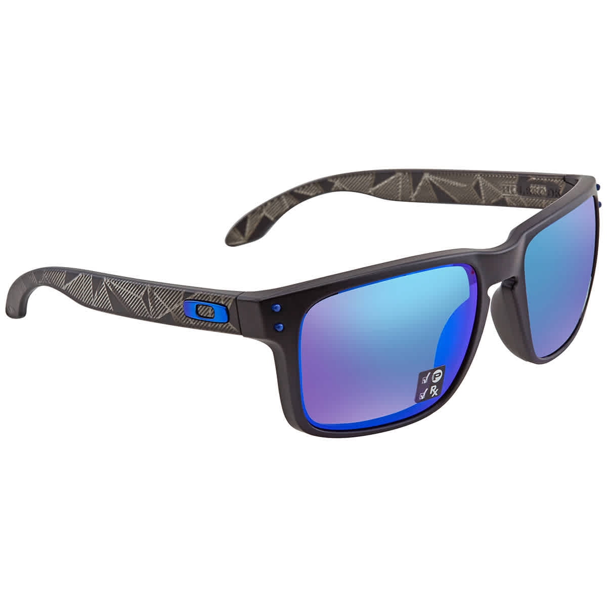 Oakley HolbrookPrizmatic Prizm Sapphire Polarized Square Men's Sunglasses  OO9102 9102H0 57 