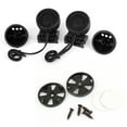 thumbnail image 4 of Unique Bargains 1Pair 380W 102dB 38mm Dia Black Plastic Housing Dome Tweeter Speaker 102dB for Auto, 4 of 4
