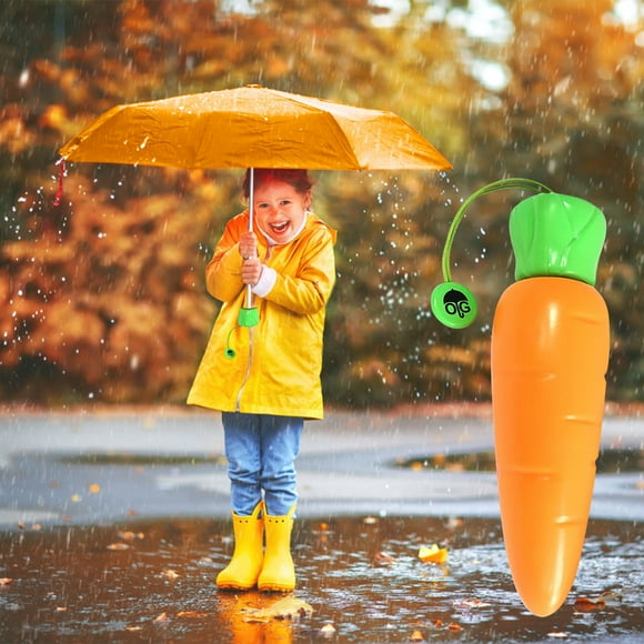 Parapluie en Forme de Légume, Fruit, Aubergine et Carotte