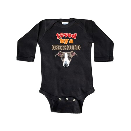 

Inktastic Greyhound Dog Lover Gift Baby Boy or Baby Girl Long Sleeve Bodysuit