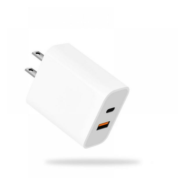 Pd 18w Quick Charge 3 0 Usb Charger Fast Charging Us Plug Wall Adapter For Iphone 12 11 8 7 6s For Samsung Walmart Com Walmart Com